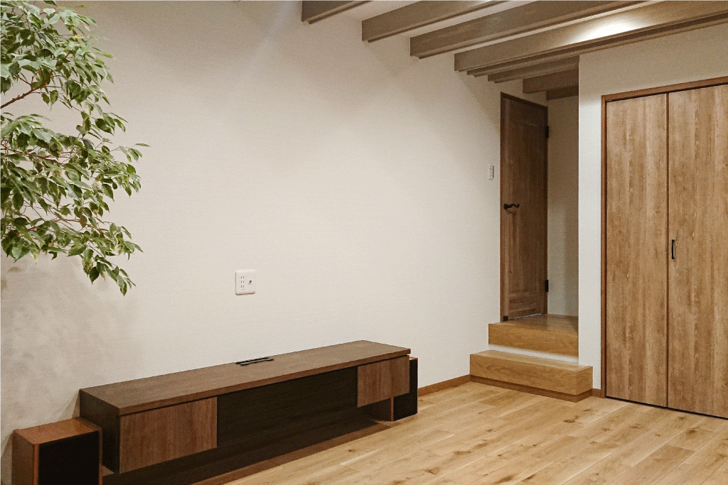 リノベーション No 03 あらわし梁が映えるおしゃれなおうち 小薗建設 リノベーション No 03 あらわし梁が映えるおしゃれなおうち 小薗建設